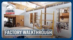 Factory Walkthrough with Homeowners
