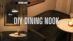 DIY DINING NOOK || BREAKFAST NOOK DIY || HOW TO MAKE A DINING NOOK || ON A BUDGET