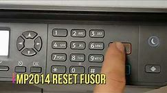 Ricoh MP 2014 How to Reset Fusor and PCUID || Photocopy Printer Repair Service