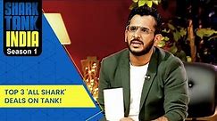 Top 3 "ALL SHARK DEALS" In Season 1! | Shark Tank India S01 | Compilation