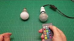 How to reset Any RGB LED light Remote
