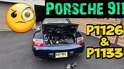 The FIRST Engine Light Experience in my Porsche 911! P1126 & P1133 O2 Sensors?