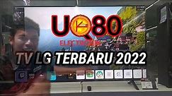 UQ80 || TV LG TERBARU 2022 || Review
