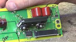 2012 Panasonic Plasma 8 Blink Code trouble and repair procedure