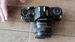 Canon A1 Film Camera Overview And User Guide