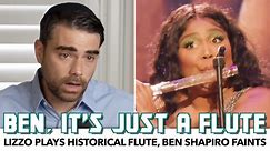 Lizzo Plays Historical Flute, Ben Shapiro Faints
