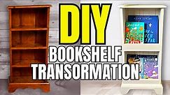 Easy bookcase Upcycle project