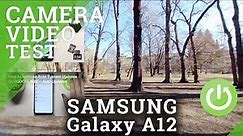 Samsung Galaxy A12 Camera Video Test - FHD 30FPS Sample Video (Handheld)