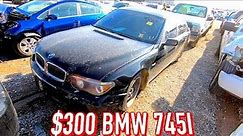 $300 Copart 2003 BMW 745i Review