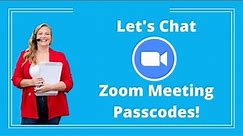 Zoom Tips: Meeting Passcodes - What Are They and How to Add or Remove Them? - Logan Clements