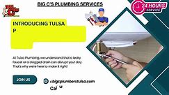 Introducing Tulsa Plumbing — your trusted partner for all plumbing needs!