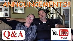 BREAKING NEWS!! Live stream announcement AND MORE...