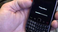 How to Unlock Home screen /Bypass unlock code Blackberry Curve 9300