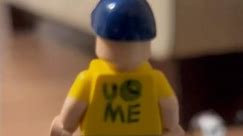 Making a LEGO John Cena Figure #wwe #lego ￼
