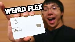HOW TO FLEX YOUR APPLE CARD