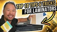Top 10 Amazing Laminator Tips and Tricks | EdTchoi