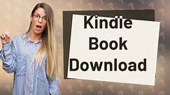 How do I download Kindle books to read offline?