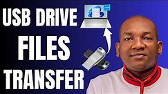 How to Transfer Files from USB to a Laptop - Learn How to Use USB Hard Drive (External Drive)