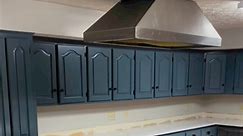 Matching island with cabinets 😮‍💨 #cabinets #cabinetpainting #sherwinwilliamspaint | Blevins Painting and Home Improvements