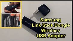 How to connect Samsung Link Stick USB Dongle to TV Internet Wifi Wirelessly to Improve Signal Range