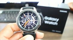 Galaxy Watch 46mm Silver Unboxing And First Impressions