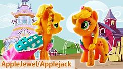 Custom MLP Split Pony with AppleJewel and Applejack DIY Tutorial