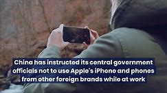 China Places iPhone Ban On Government Officials
