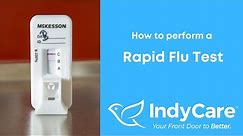 How to Perform a Flu Test | IndyCare