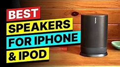 Top 4 Speakers for iPhone, iPod & iOS in 2024👌