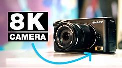 World’s First Affordable 8K Video Camera? — Sharp 8K Micro Four Thirds