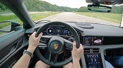 2021 Porsche Taycan - POV Test Drive (Binaural Audio)
