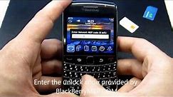 How To Unlock BlackBerry Bold 9700 ?