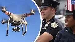 NYPD launches new drone program - video Dailymotion