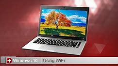 Toshiba How-To: Connecting to Wi-Fi using Windows 10