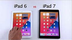 iPad 6 vs iPad 7 SPEED TEST & Ram Management