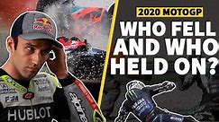 Who Fell The Most In MotoGP 2020 & Who Held On? | 2020 MotoGP Features | Crash.net