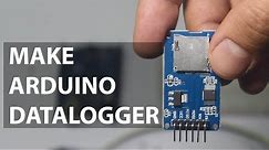 SD Card module with arduino Tutorial - Create, open, delete files and data logger