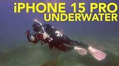 Shooting with iPhone 15 Pro Underwater