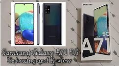 Samsung Galaxy A71 5G Unlocked - Unboxing and Review