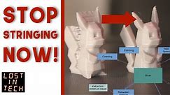 Stop Stringing when 3d printing! How to reduce or solve stringing on a 3d printer -cura or otherwise