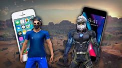 Do iPhone 5s ao iPhone 8 plus 🍀 - Free Fire Highlights 🇧🇷