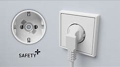 Safety Plus – Steckdose mit integriertem Berührungsschutz