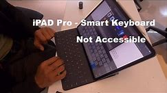 iPad pro | Smart keyboard | iPad Pro Smart Keyboard not responding | quick fix