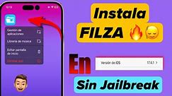 Cómo instalar FILZA en iOS 17 FUNCIONANDO SIN JAILBREAK ✅✅