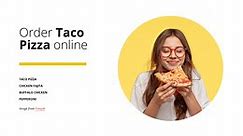 Order pizza online Template