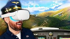 Microsoft Flight Simulator In VR Is STUNNING
