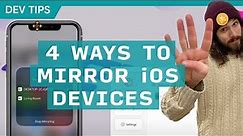 4 Ways To Screen Mirror an iPhone or iPad to Windows