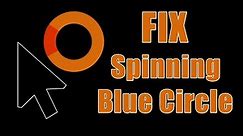how to fix window spinning blue circle | fix spinning blue wheel