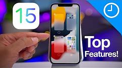 iOS 15 - my top features for iPhone users!