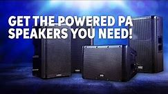 Choosing the Best QSC Powered PA Speakers for You